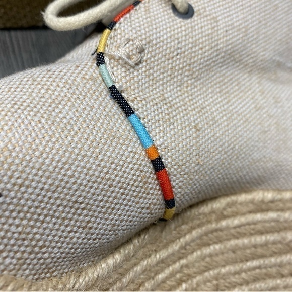 TOMS Desert Wedge Whisper Burlap Suede Espadrille Booties - Picture 7 of 15